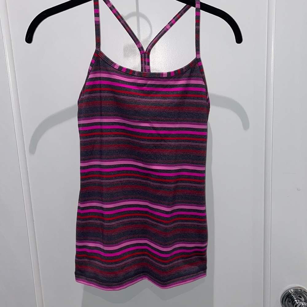 Lulu lemon striped tank top